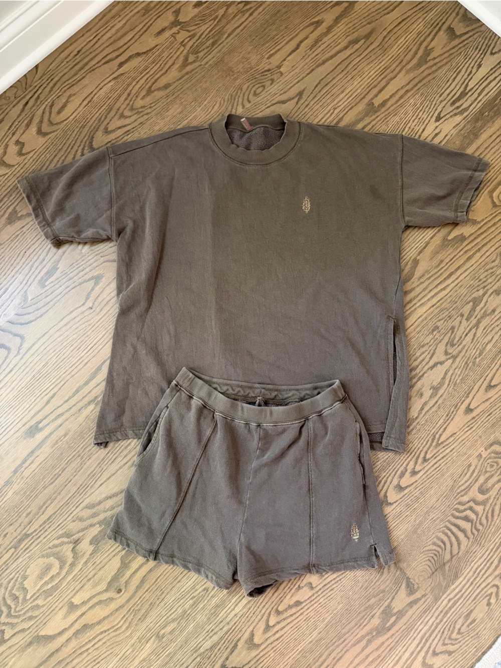 Free People Back Me Up Lounge Set Dolphin